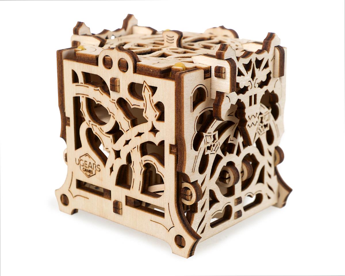 UGears Dice Keeper Wooden 3D Model Kit