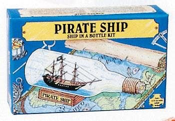 Pirate Ship in a bottle