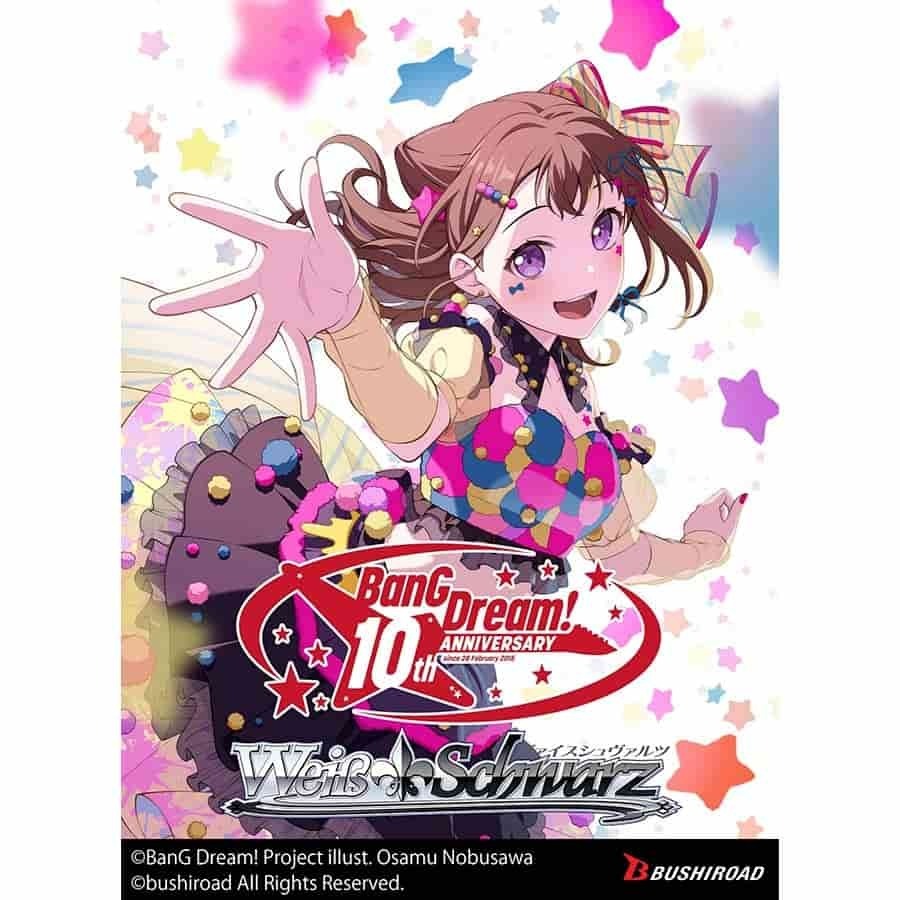 WEISS SCHWARZ: PREMIUM BOOSTER: BANG DREAM TENTH ANNIVERSARY (6Pks per display)