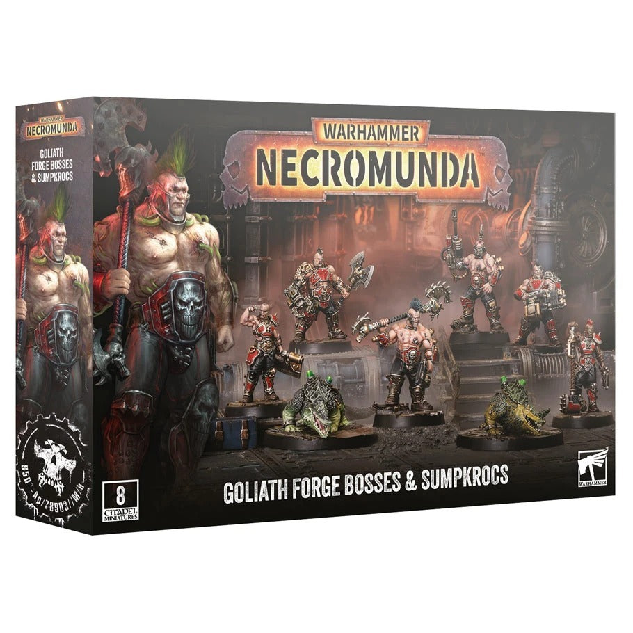 Warhammer 40,000: Necromunda: Goliath Forge Bosses & Sumpkrocs