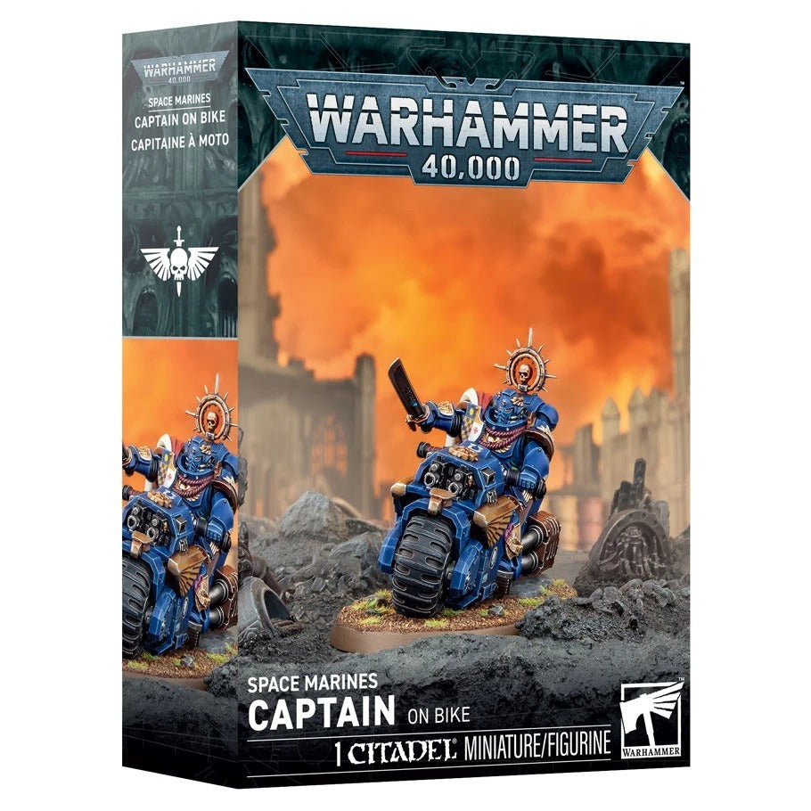 Warhammer 40,000: Space Marines: Captain on Bike