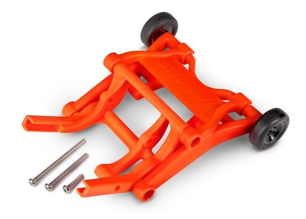 Wheelie bar assembled (ORANGE) (fits Stampede Rustler Bandit series) - copy