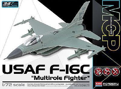 12541 1/72 F-16C USAF Multirole Fighter MCP
