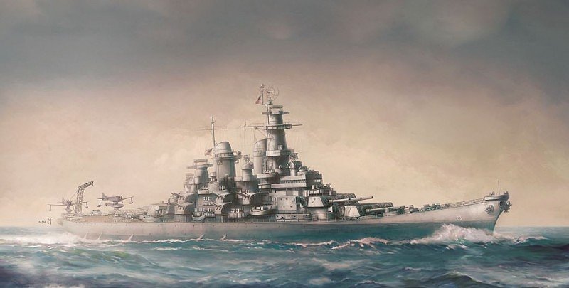 1:700 USS MISSOURI BB63 (Modeler's Edition) 14223