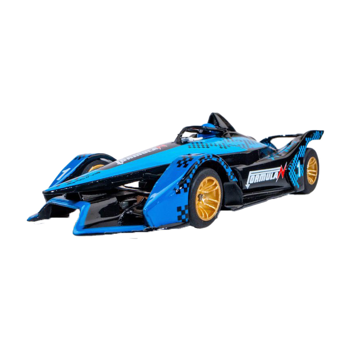 2022 Formula N, Black & Blue, HO Scale Slot Car