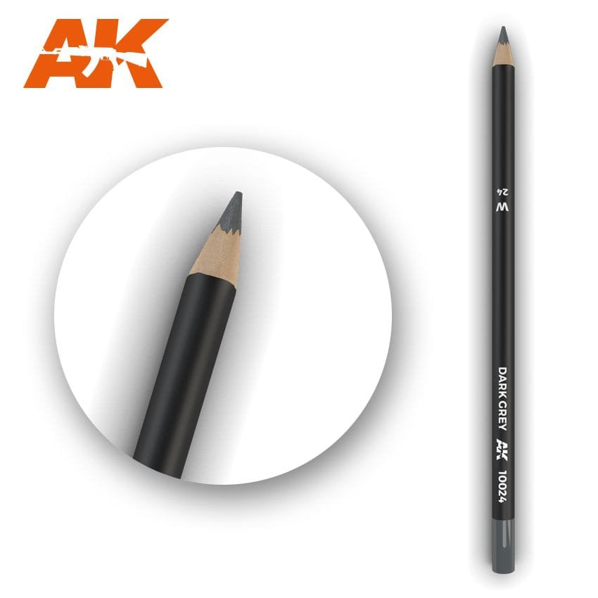 AK Weathering Pencils for Models: Dark Grey