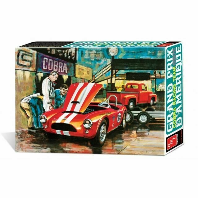 AMT1073/06 1/25 Cobra Racing Team Shelby Cobra/'53 Ford