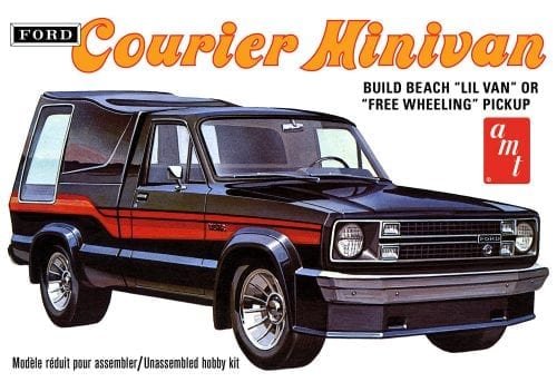 AMT1210 1978 FORD COURIER MINIVAN 1:25 SCALE MODEL KIT