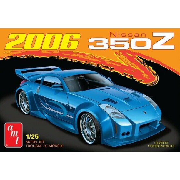 AMT 1:25 2006 Nissan 350Z Plastic Model Kit AMT1220