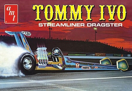 1/25 scale Tommy Ivo Streamliner Dragster plastic model