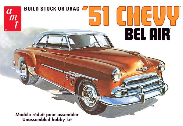 AMT862/12 1/25 '51 Chevy Bel Air