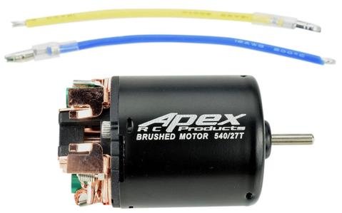 APEX RC PRODUCTS 27T TURN 540 BRUSHED ELECTRIC MOTOR #9786