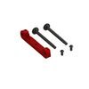 FRONT UPPER SUSPENSION MOUNT ALUMINUM RED