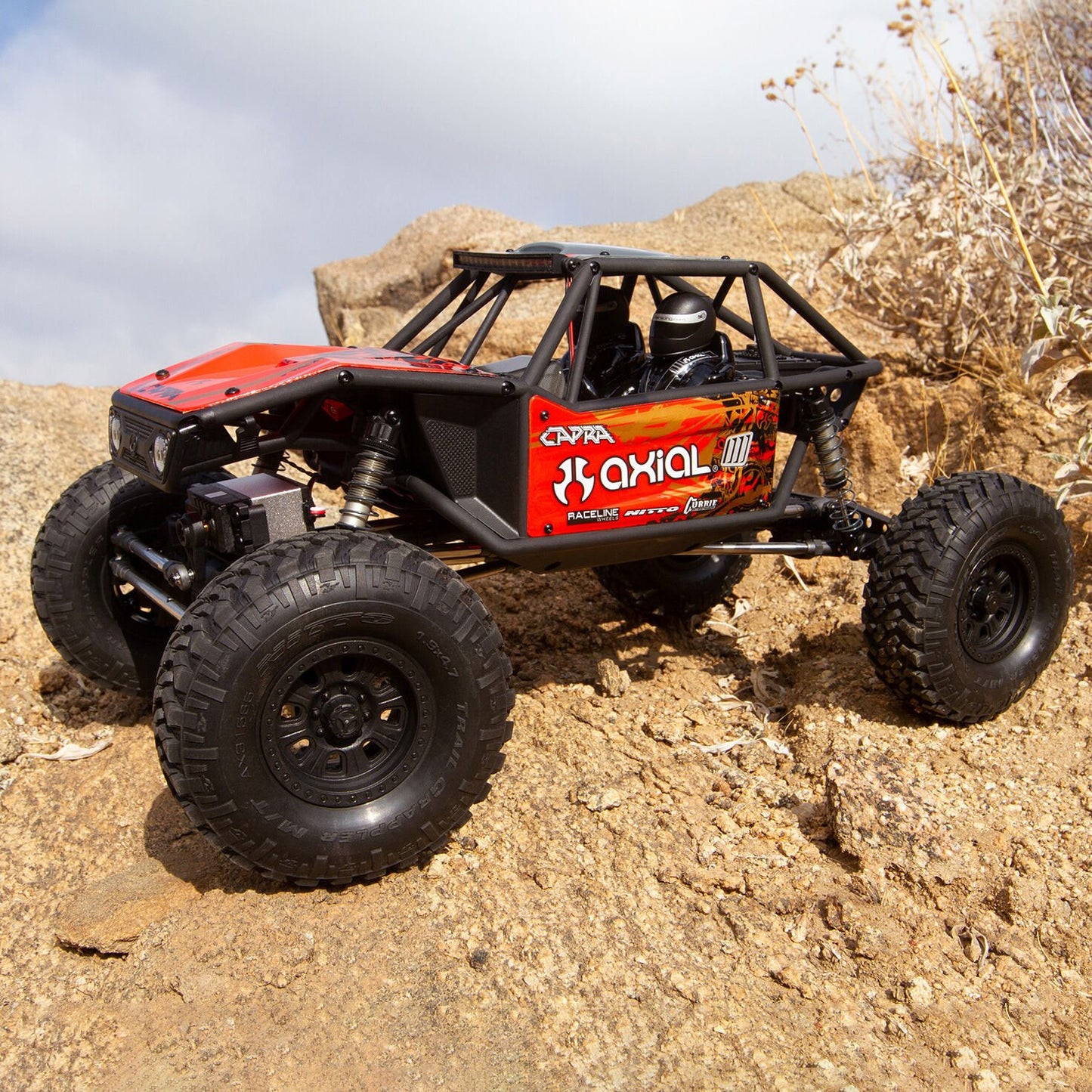 1/10 Capra 1.9 Unlimited 4WD Trail Buggy Brushed RTR Red