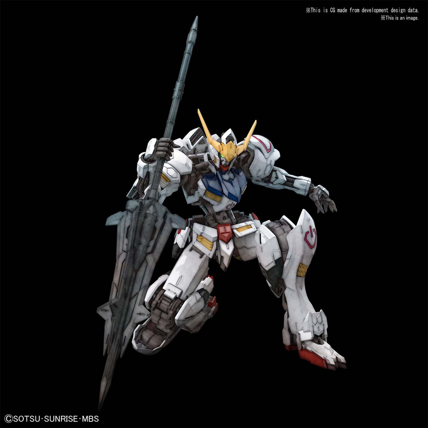 Gundam Barbatos "Gundam IBO", Bandai Spirits MG 1/100