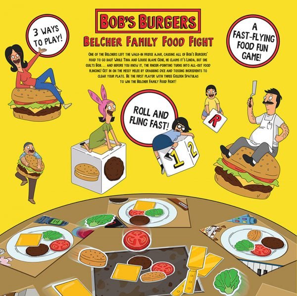 BOBS BURGERS BELCHERS FAMILY FOOD FIGHT