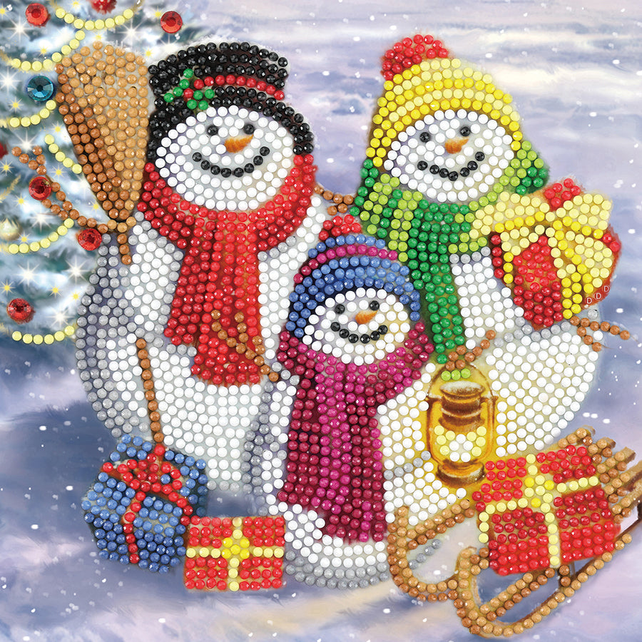 CA Card Kit: Snowman Family Fun