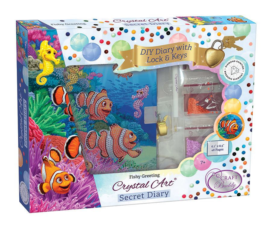CA Secret Diary Kit: Fishy Greeting