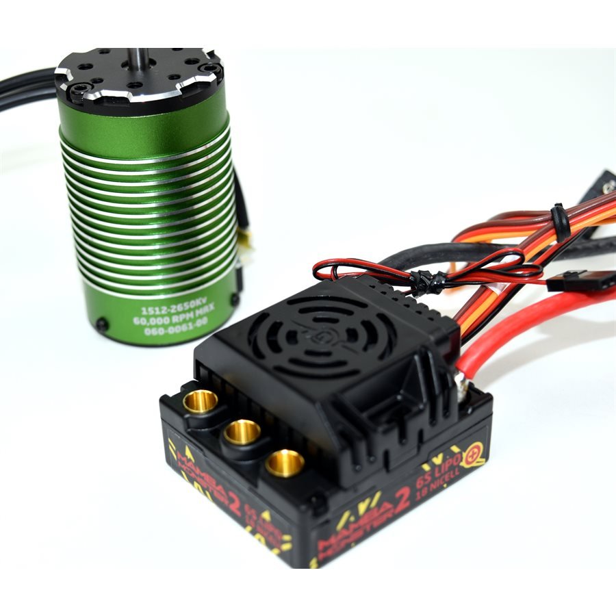 010-0108-04 1/8 Monster 2 WP ESC 2650KV Sensrd Motor