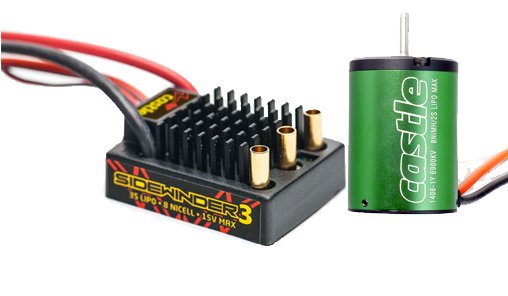 1503 1/10 SV3 Sidewinder Waterproof 12V ESC/6900 Combo