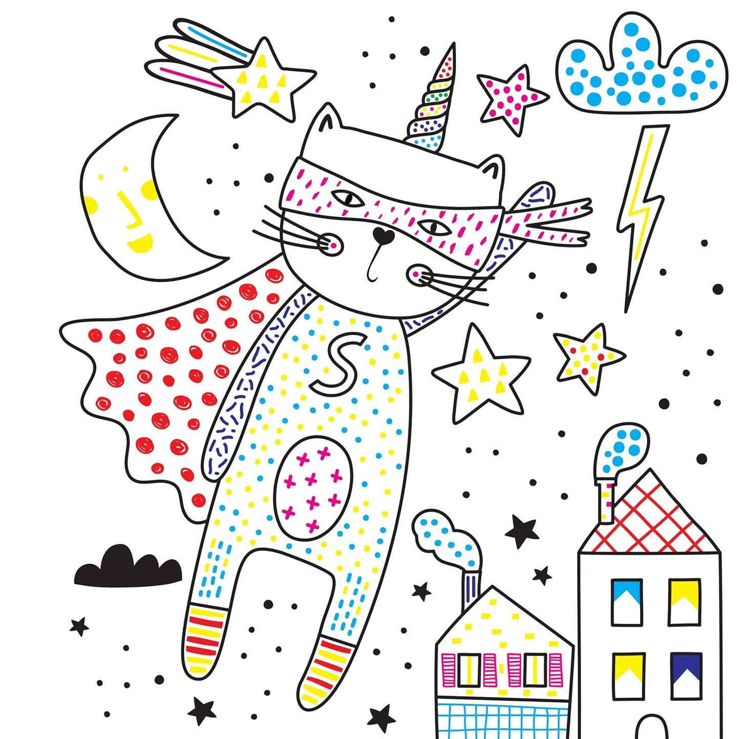 Fox Chapel Publishing - Easy and Fun Paint Magic with Water: Caticorns - Kid's Book