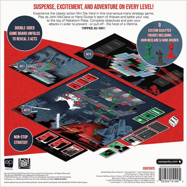 Die Hard: The Nakatomi Heist Board Game