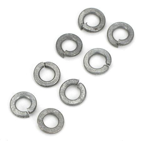 #2 Flat and Split Washers Zinc Plated 8/pkg