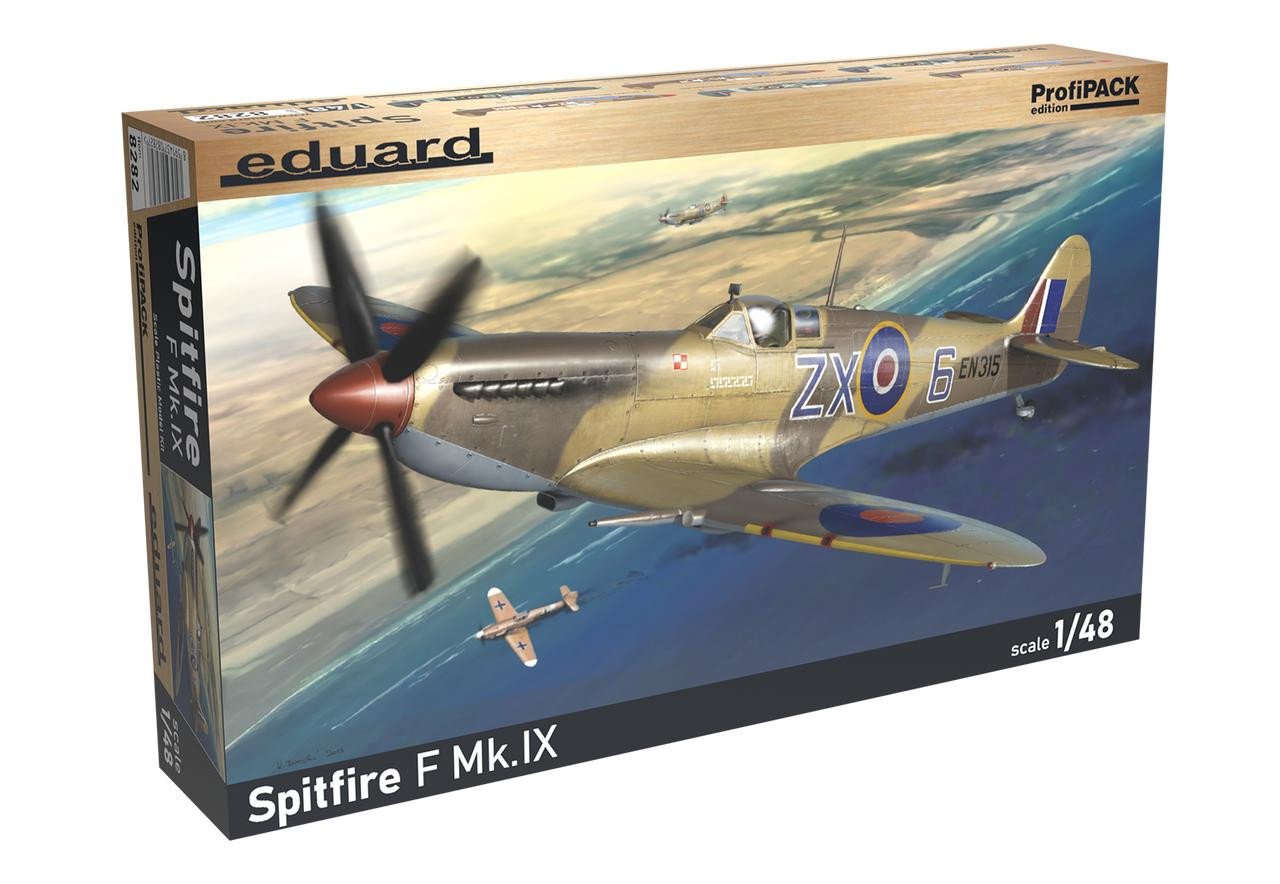 1/48 Eduard Spitfire F Mk.IX ProfiPACK Plastic Model Kit