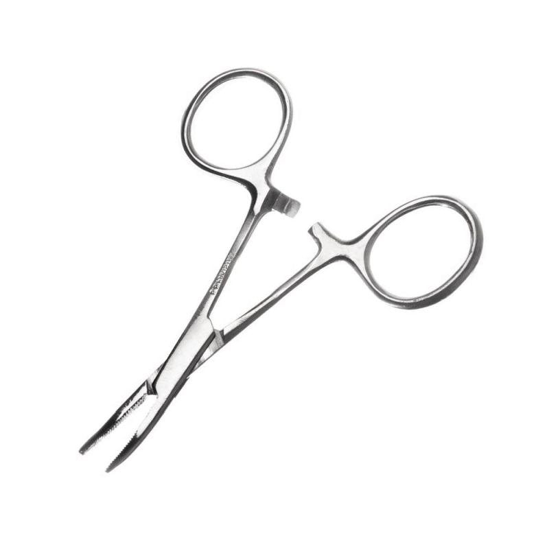 All Purpose Clamp 3 1/2 Curved Hemostat, Carded