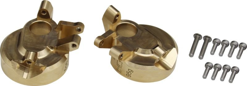 Brass Currie F9 Portal Steering Knuckle: UTB SCX 3