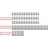 M1.4 Stainless Steel Full Screw Set, (81pcs) SCX24