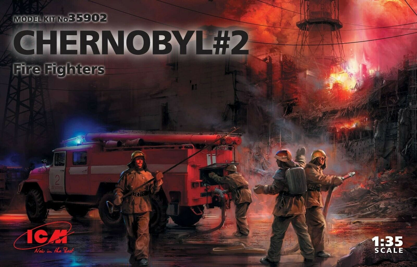 Chernobyl #2 Fire Fighter Dio Set 1:35