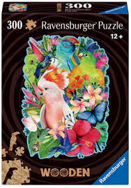 WOOD: Beautiful Birds 300 pc Puzzles