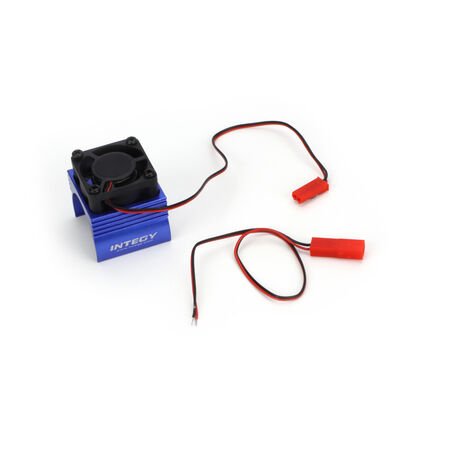 Super BL Motor Heatsink / Fan Blue: 1/16 ERV/SLH