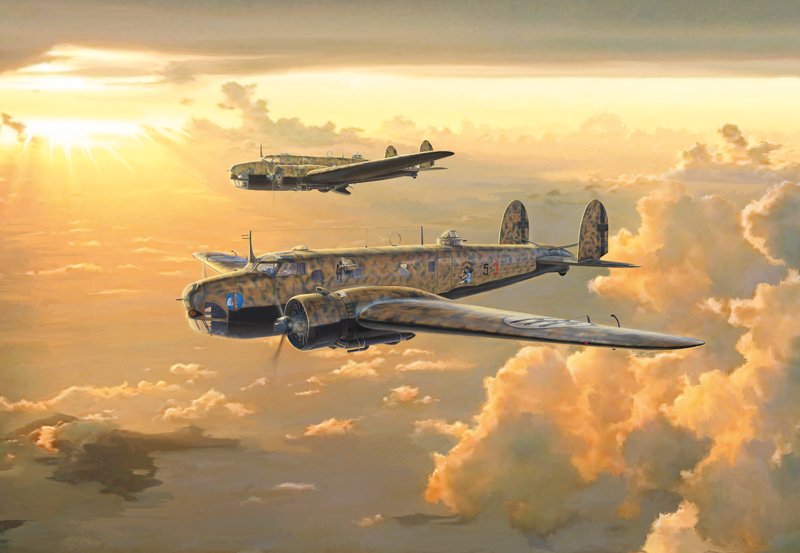 ITALERI Fiat BR.20 Cicogna „The Battle of Britain“ 1:72
