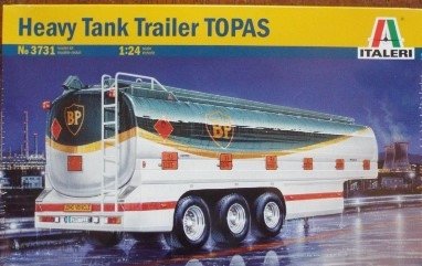 ITALERI ... HEAVY TANK TRAILER TOPAS 1:24