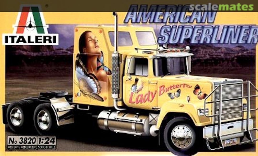 3820S 1/24 American Superliner Tractor