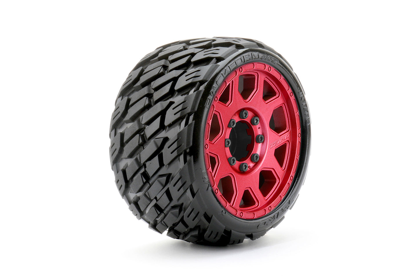 1/8 SGT 3.8 EX-Rockform, Mounted on Metal Red Claw Rim,