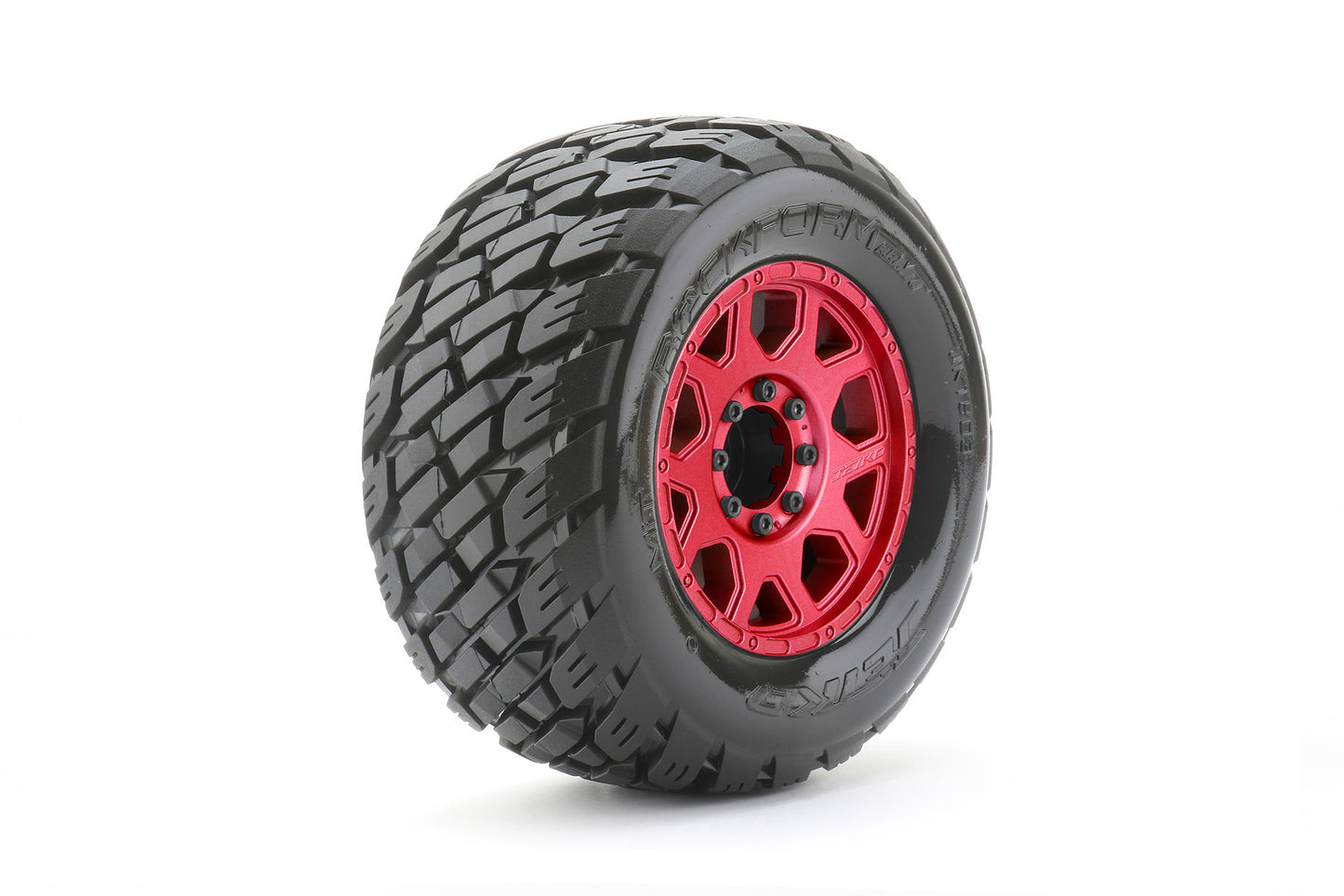 1/8 MT 3.8 EX-Rockform, Mounted on Metal Red Claw Rim,