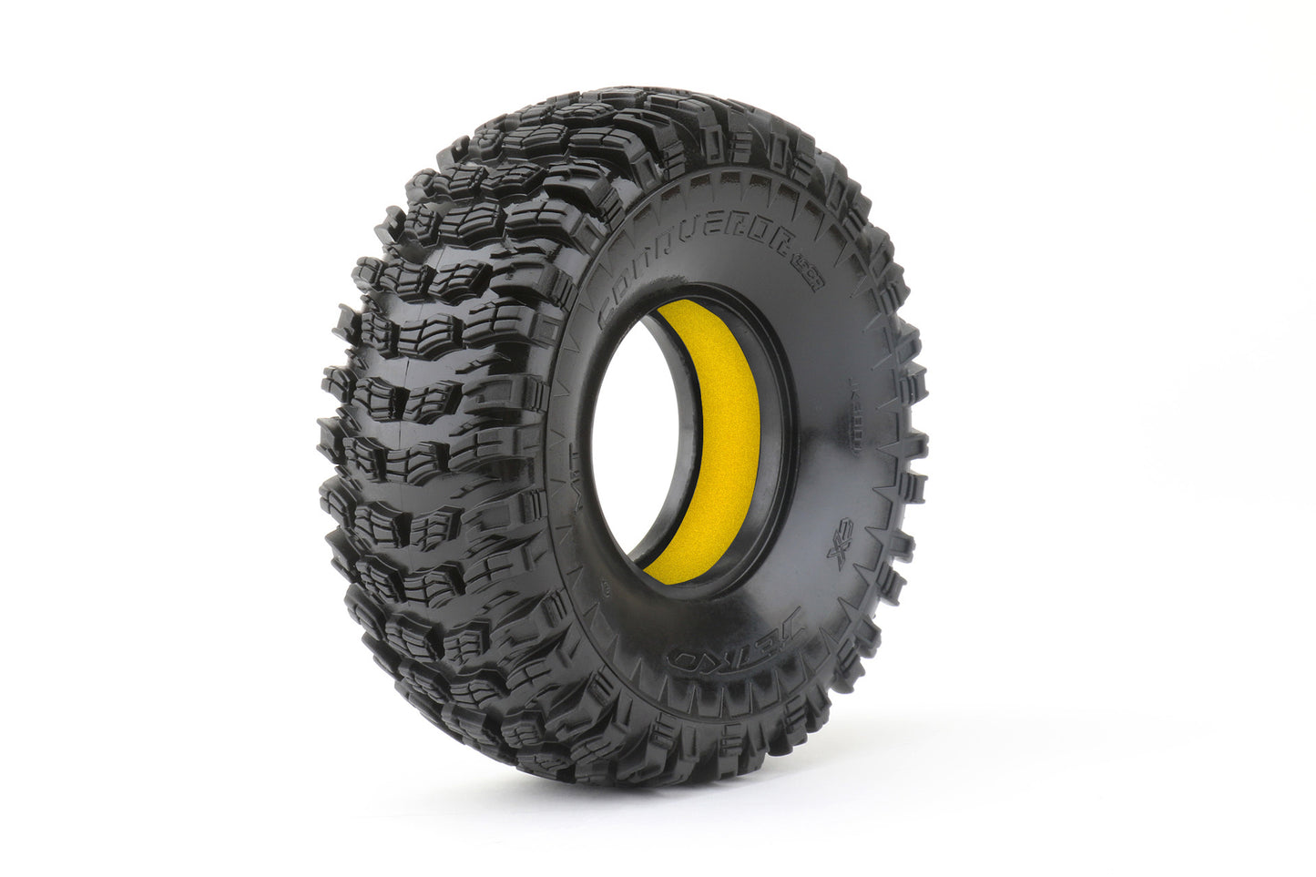1/10 1.9 Crawler Conqueror Tires, Super Soft, Yellow (2)