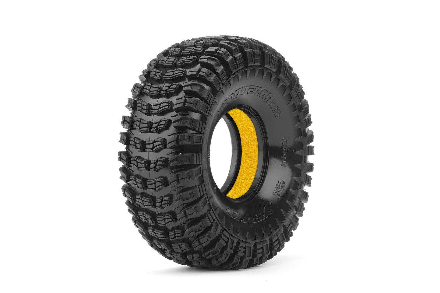 1/10 2.2 Crawler Conqueror Tires, Super Soft (Yellow)