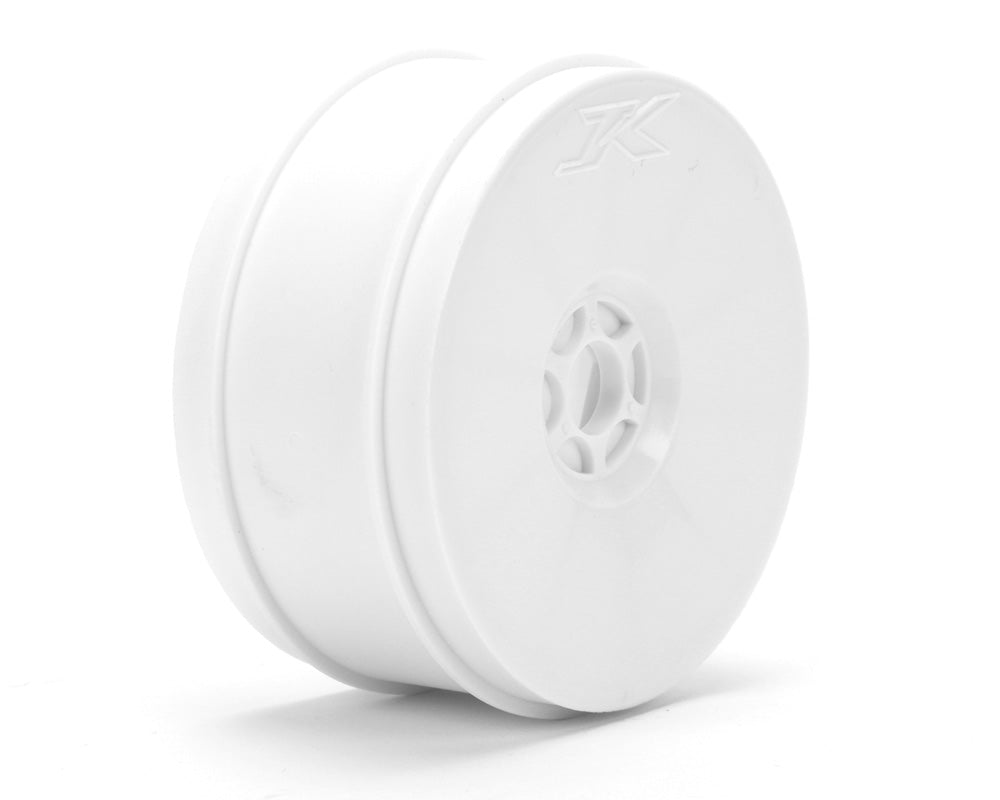 1/8 Buggy Dish Wheels, White (4)