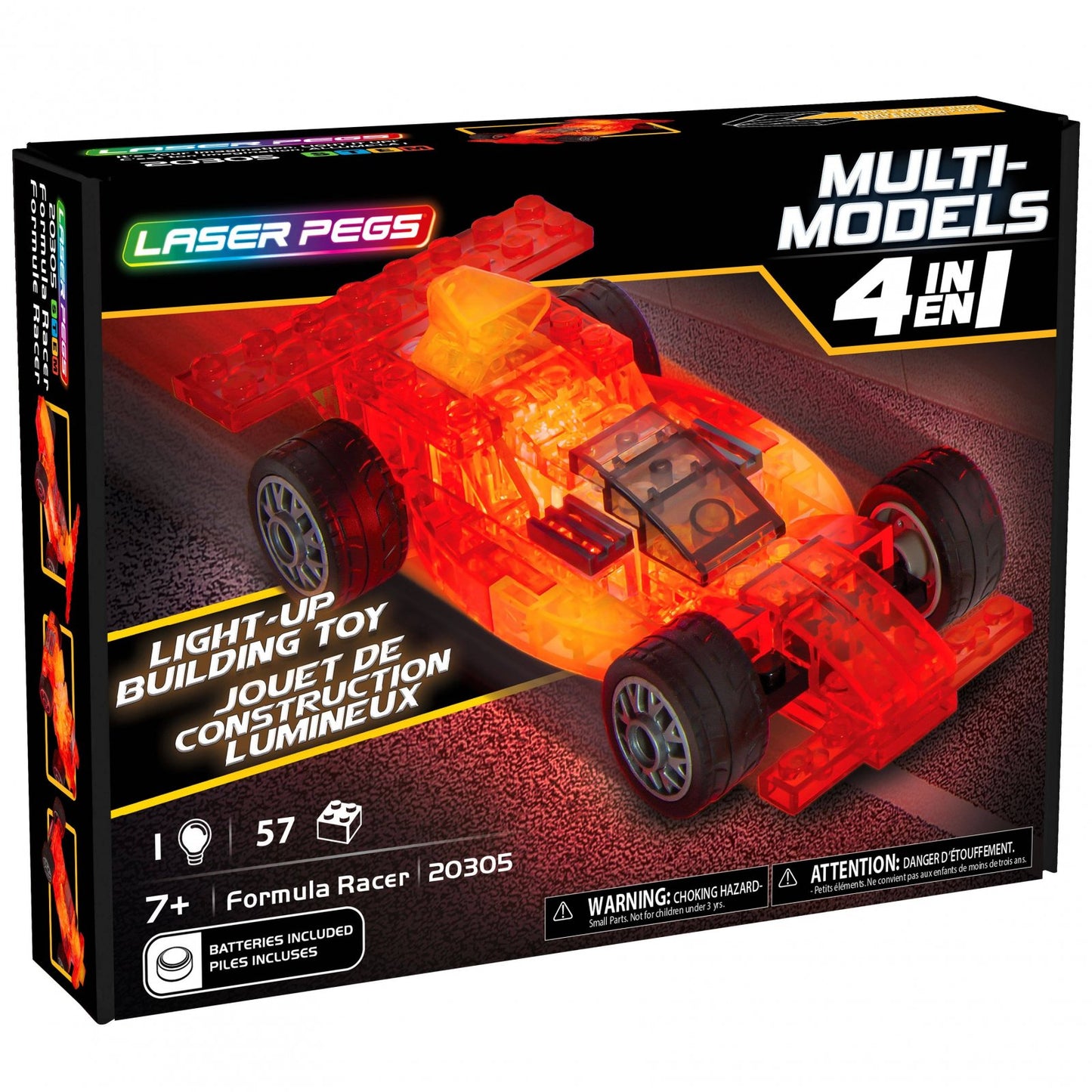 4 in 1 Formula Racer - Laser Pegs