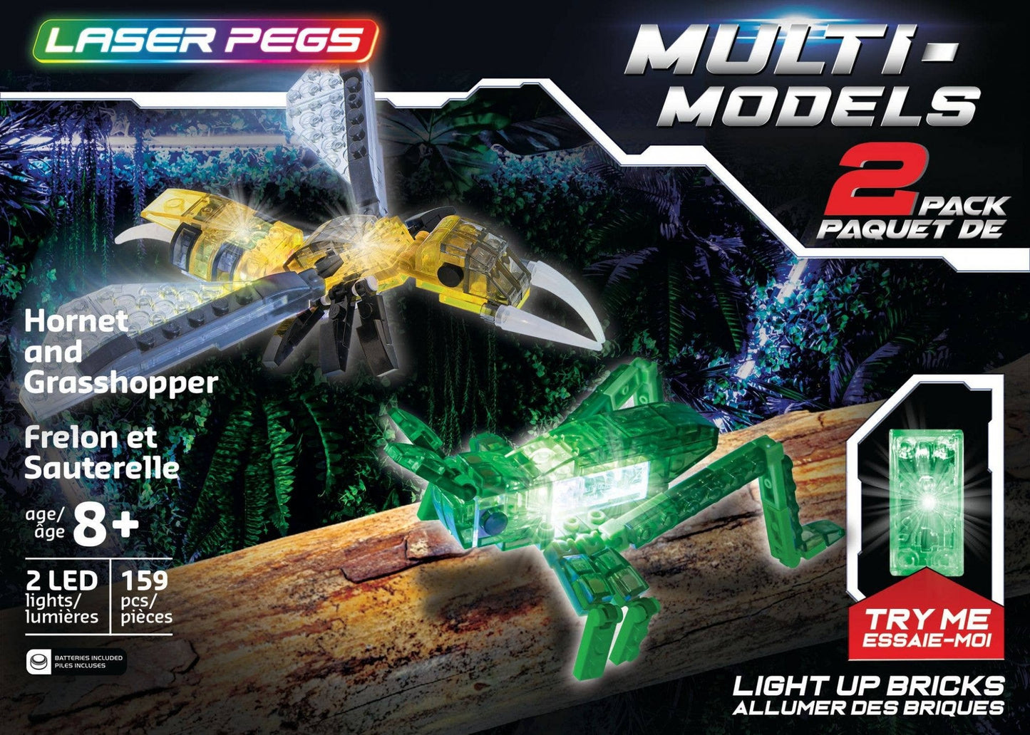 Hornet & Grasshopper - Laser Pegs