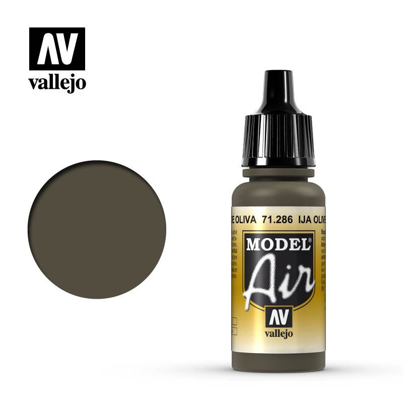 71.286 UJA Olive Green Color 17 ml.