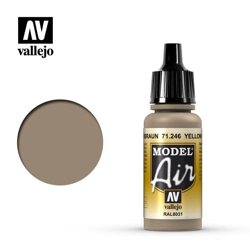 71.246 Camouflage Sandbrown RAL 8031 Color 17 ml.