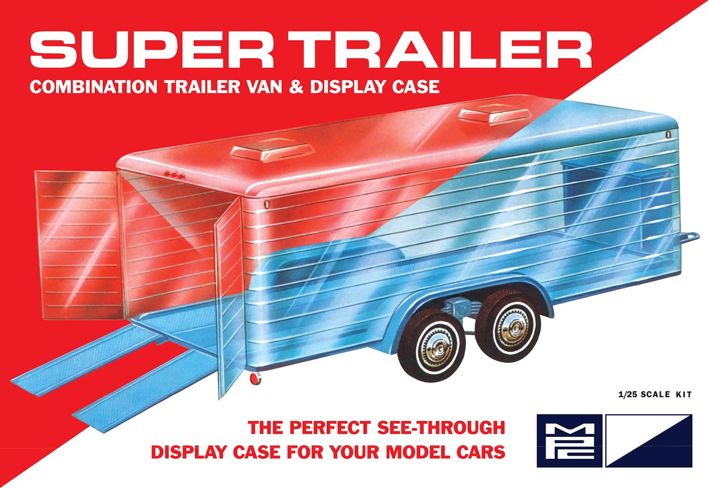 1/25 Super Display Case Trailer