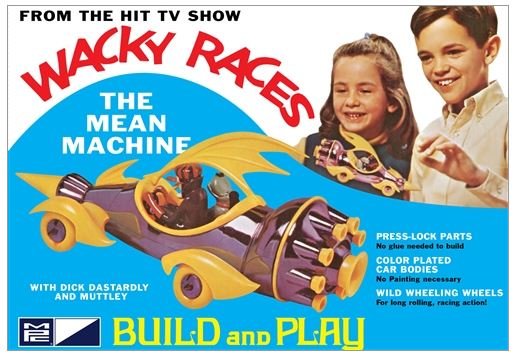 MPC Wacky Races - Mean Machine (SNAP) 1:32 Scale Model Kit
