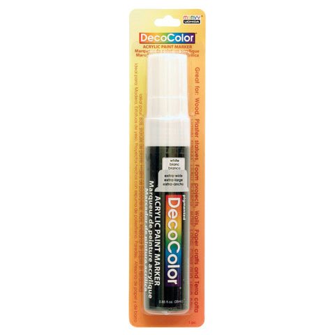 DecoColor Acrylic Paint Marker - Jumbo - White