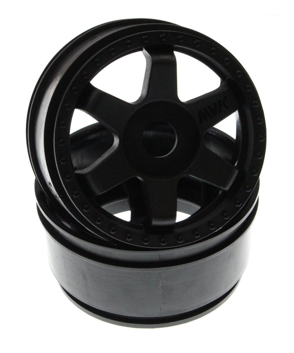 QuantumR Race Truck Wheel (Black/2pcs) fits QuantumR
